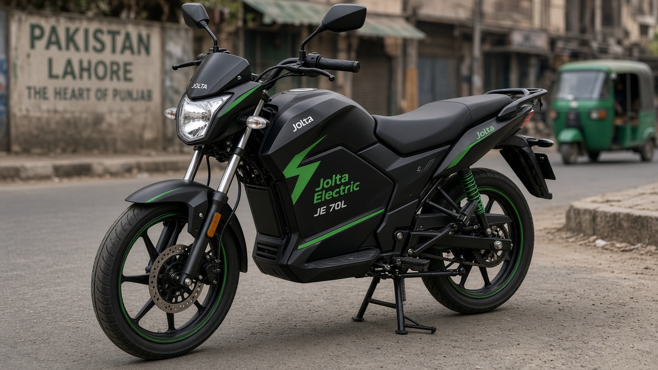 Jolta Electric JE 70L Electric 2026 — EV Motorcycle price in Pakistan