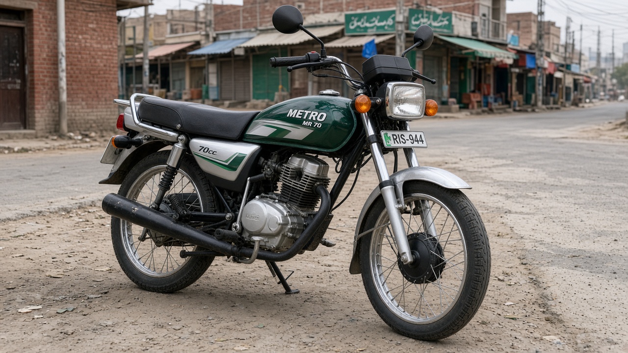 Metro Metro MR 70 2026 — Petrol Motorcycle price in Pakistan