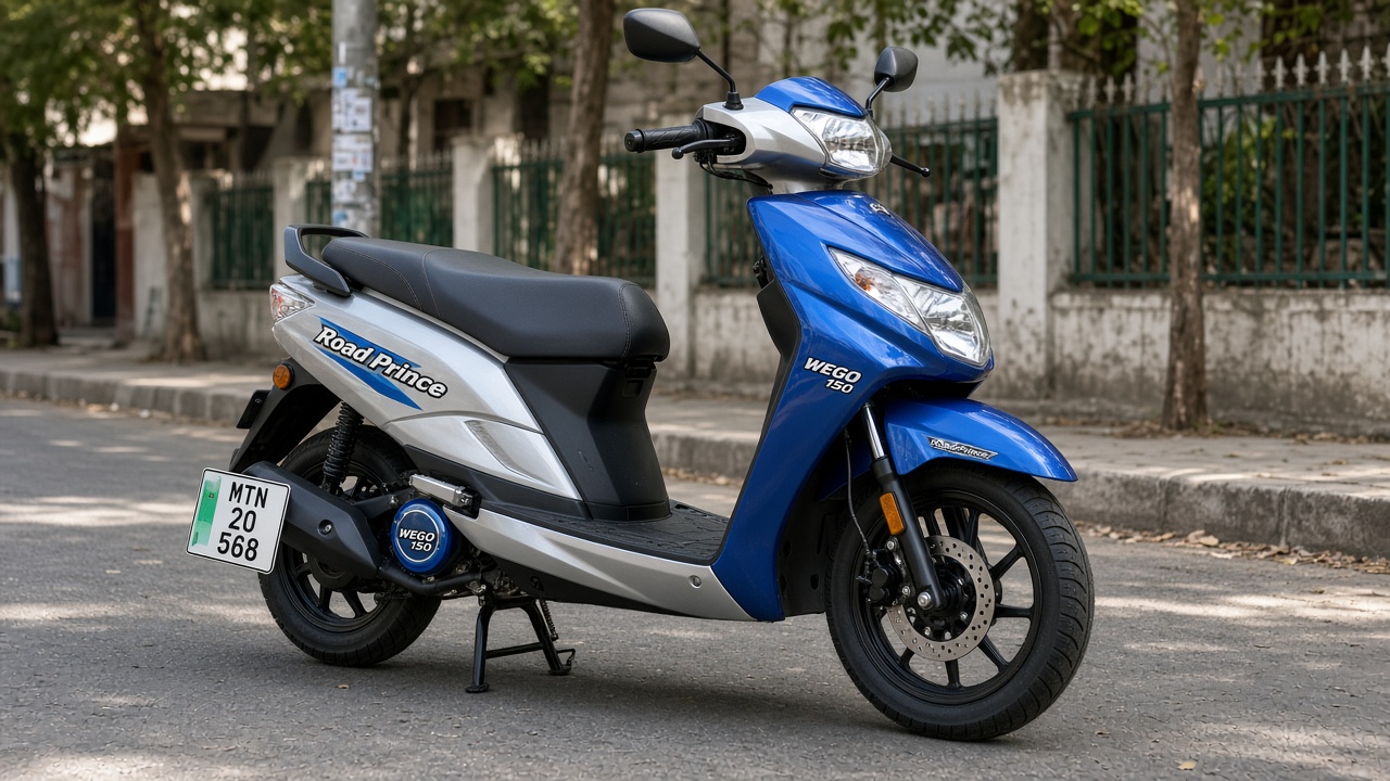 Road Prince Wego 150 2026 — Petrol Scooter price in Pakistan