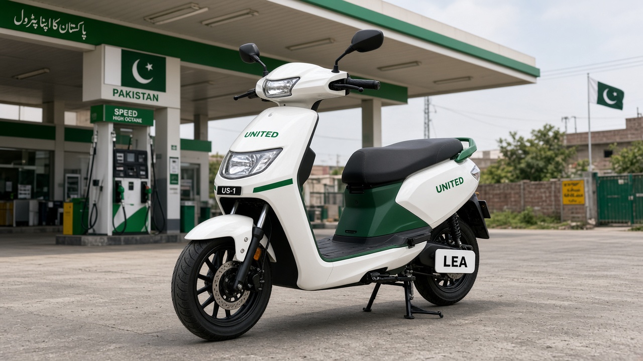 United US-1 Electric Scooter 2026 — EV Scooter price in Pakistan