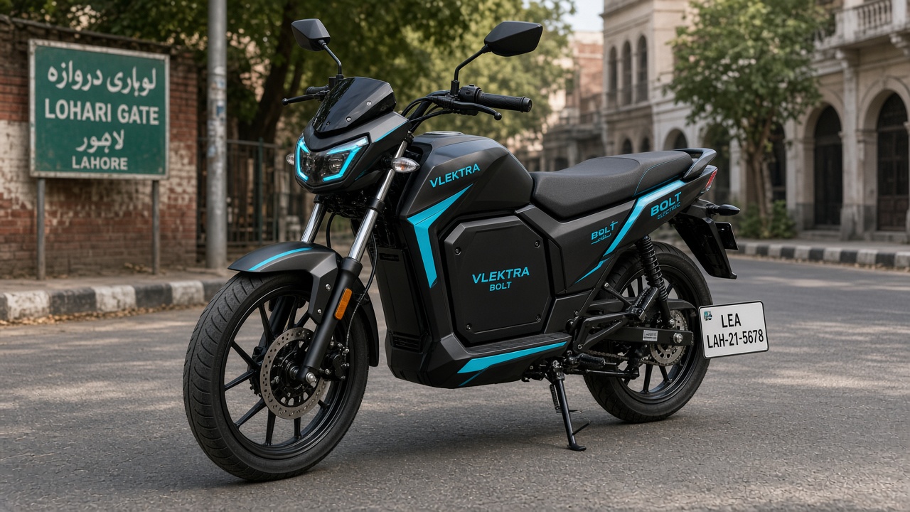 Vlektra Bolt Electric 2026 — EV Motorcycle price in Pakistan