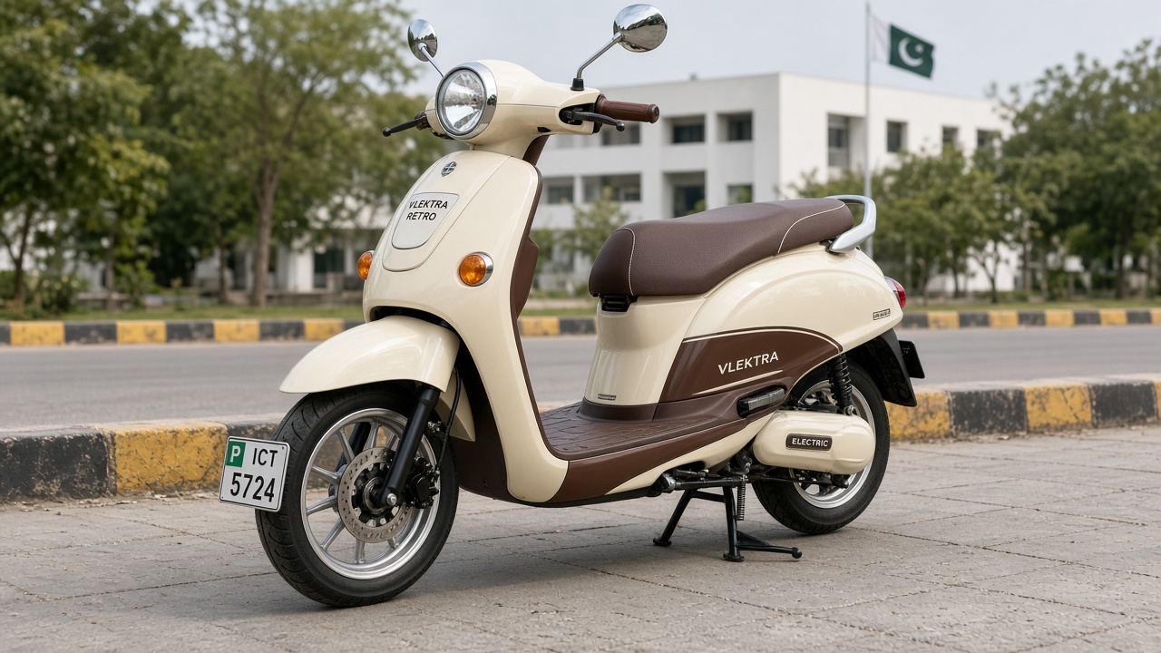 Vlektra Retro Electric 2026 — EV Scooter price in Pakistan